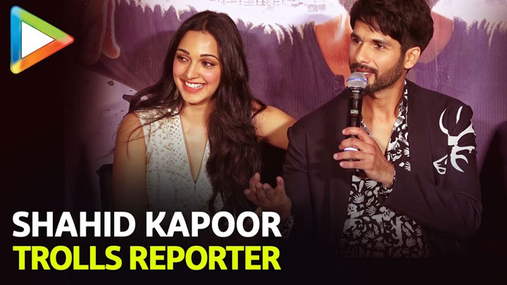 Shahid Kapoor TROLLS Reporter For Asking about KISSING Kiara Advani | Kabir Singh Shahid Kapoor TROLLS Reporter For Asking about KISSING Kiara Advani | Kabir Singh