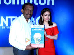 Soha Ali Khan snapped at the launch of the Futuristic Anti-Bac Led Bulb