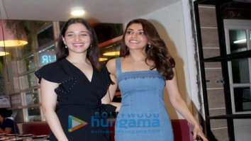 Tamannaah Bhatia and Kajal Aggarwal snapped at Juhu Supreme Shopping Center