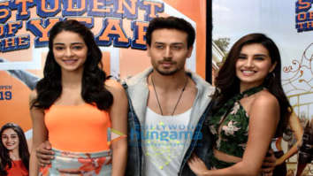 Tiger Shroff, Tara Sutaria, Ananya Panday and Punit Malhotra snapped during Student Of The Year 2 promotions