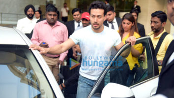Tiger Shroff, Tara Sutaria and Ananya Panday snapped during ‘Student Of The Year 2’ promotions in Delhi