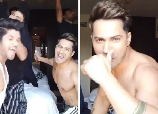 VIDEO Varun Dhawan and Street Dancer 3D team kick-start their day with a dance break on Emiway's 'Machayenge' VIDEO Varun Dhawan and Street Dancer 3D team kick-start their day with a dance break on Emiway's 'Machayenge'