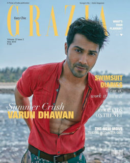 Varun Dhawan On The Cover of Grazia
