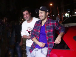 Varun Dhawan SPOTTED with GF Natasha Dalal and Varun Sharma at Hakkasan Mumbai