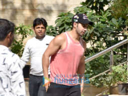 Varun Dhawan and Shraddha Kapoor snapped at dance class