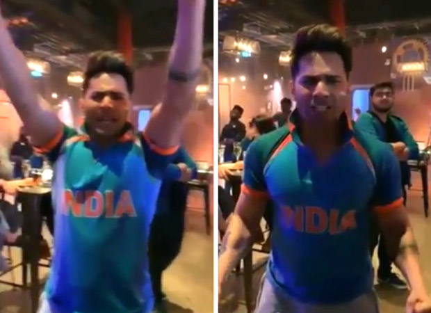 VIDEO: Varun Dhawan cheers for Team India ahead of World Cup 2019