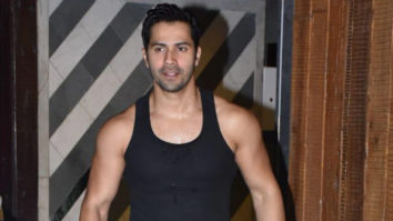 Varun Dhawan spotted at the gym in Juhu