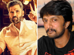 This FIRST LOOK of Suniel Shetty from his Kannada debut Pailwaan is winning hearts -including that of co-star Kichcha Sudeep!