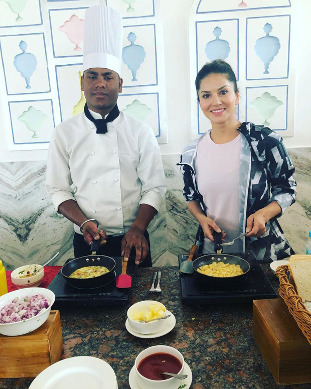 This photo of Sunny Leone cooking for her twin boys will remind you why moms are so special! 