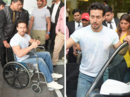 Tiger Shroff obliges fans’ requests during Student Of The Year 2 promotions despite being injured [See photos]