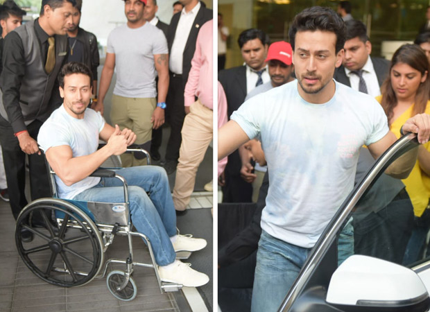 Tiger Shroff obliges fan’s requests during Student Of The Year 2 promotions despite being injured [See photos]