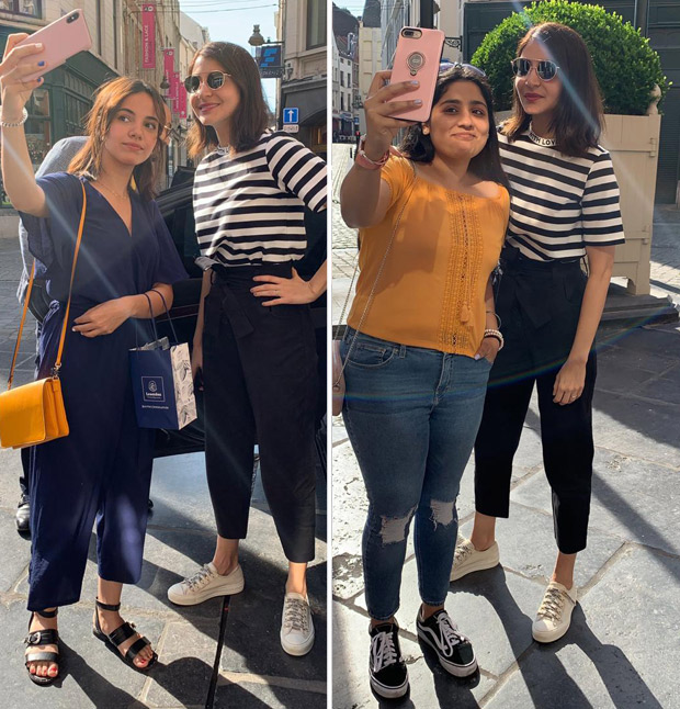 Anushka Sharma meets fans while shooting in Brussels