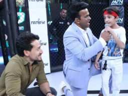ADORABLE: Tiger Shroff’s faceoff with a young fan at MFN2 night in Delhi | Jackie Shroff