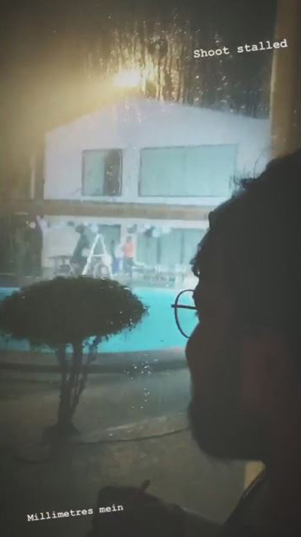 Kartik Aaryan decides to enjoy Mumbai rains after the shoot of his Imtiaz Ali film with Sara Ali Khan gets STALLED! 