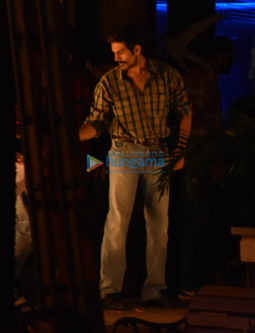 on the sets of the movie Love Aaj Kal