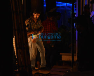 on the sets of the movie Love Aaj Kal