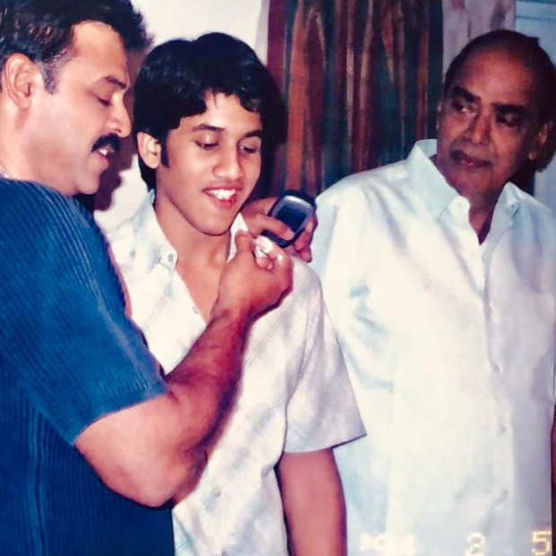 Venkatesh Daggubati shares a throwback photo of Naga Chaitanya and explains why Venky Mama is dream come true!  Venkatesh Daggubati shares a throwback photo of Naga Chaitanya and explains why Venky Mama is dream come true!