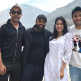 PHOTO Janhvi Kapoor and Rajkummar Rao are happy souls on the sets of RoohiAfza