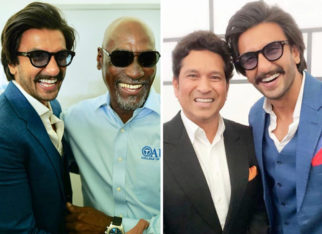 PHOTOS: ’83 star Ranveer Singh spends quality time with Sir Vivian Richards, Sachin Tendulkar, Sunil Gavaskar and Sharne Warne