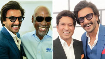 PHOTOS: ’83 star Ranveer Singh spends quality time with Sir Vivian Richards, Sachin Tendulkar, Sunil Gavaskar and Sharne Warne