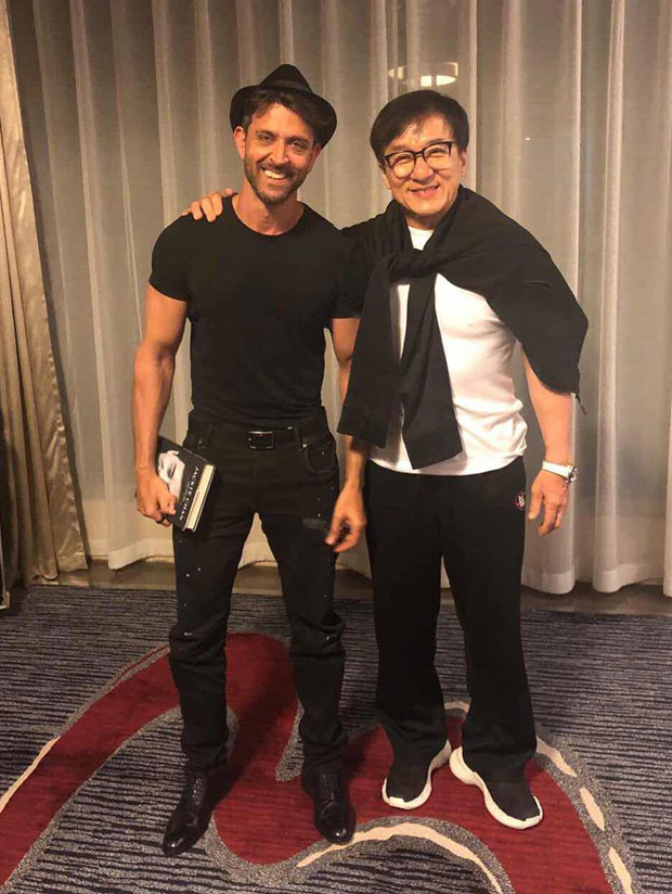 PHOTOS: Hrithik Roshan shares his incredible experience after meeting Jackie Chan in China