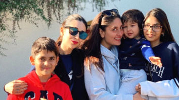 PHOTOS: Karisma Kapoor and her kids Samaira and Kiaan Raj join Kareena Kapoor Khan and Taimur Ali Khan in London