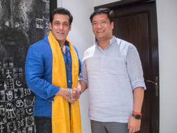 PHOTOS: Salman Khan meets Pema Khandu, Chief Minister of Arunachal Pradesh