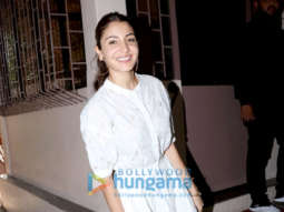 Photos: Anushka Sharma snapped at Shanker Mahadevan’s studio Ourple Haze in Bandra