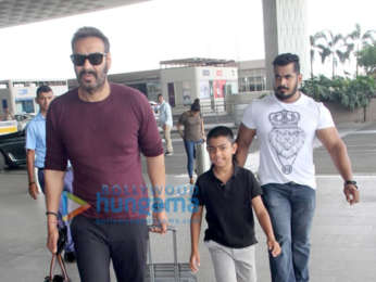 Photos: Ajay Devgn and Sussanne Khan snapped at the airport