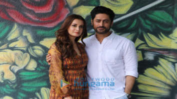 Photos: Dia Mirza and Mohit Raina snapped promoting their web series Kaafir