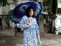 Photos: Farah Khan spotted at Kromakay salon in Juhu