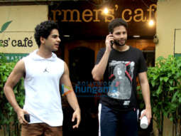 Photos: Ishaan Khatter and Siddhant Chaturvedi spotted at Farmers’ Cafe in Bandra