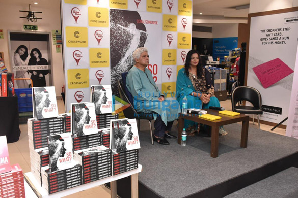 photos javed akhtar graces the book launch of so what 2