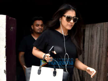 Photos: Kajol snapped at Hakim’s Aalim salon in Versova