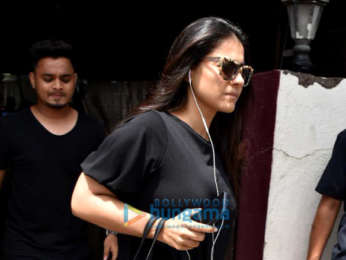 Photos: Kajol snapped at Hakim’s Aalim salon in Versova