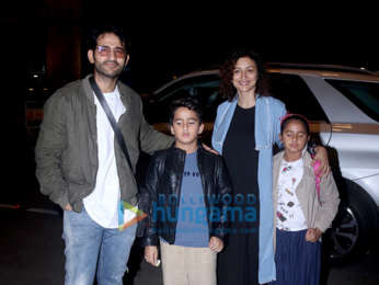 Photos: Meezaan Jaffrey, Sharmin Segal, Adah Sharma and Hiten Tejwani snapped at the airport