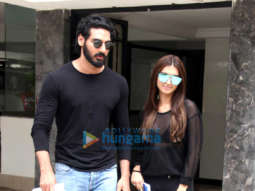 Photos: RX 100 stars Ahan Shetty & Tara Sutaria spotted at Sunny Ville, Bandra