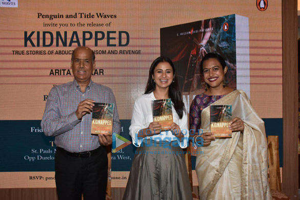 Photos: Rasika Dugal snapped at book Kidnapped launch