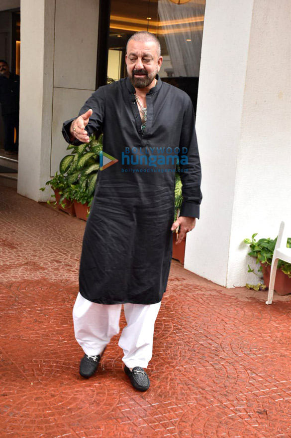 photos sanjay dutt spotted at anand pandits office in juhu 5