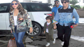 Photos: Shah Rukh Khan, Gauri Khan, AbRam Khan and others snapped at the airport