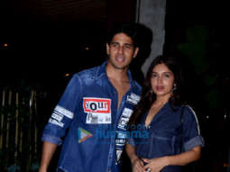 Photos: Sidharth Malhotra, Bhumi Pednekar and others spotted at Bayroute, Juhu