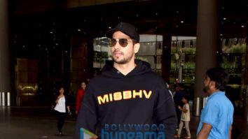 Photos: Sidharth Malhotra and Nora Fatehi snapped at the airport
