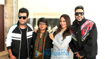 Photos: Sonakshi Sinha, Varun Sharma and Badshah spotted promoting their film ’Khandaani Shafakhana’