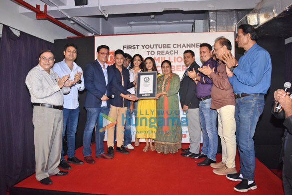 Photos: T-Series CMD Bhushan Kumar, Divya Khosla Kumar and others snapped at certificate presentation of Guinness World Records TM