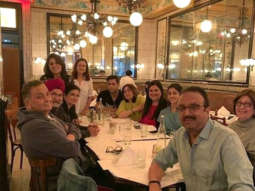 Rishi Kapoor and Neetu Kapoor have dinner with Navya Naveli Nanda and family in New York