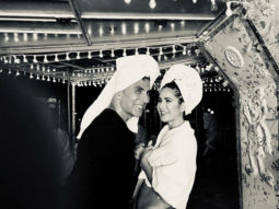 PHOTO ALERT: Sooryavanshi stars Akshay Kumar and Katrina Kaif tease with a sneaky glimpse of ‘Tip Tip Barsa Paani’ remake