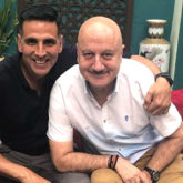 Sooryavanshi: Akshay Kumar receives a pleasant surprise after Anupam Kher arrives on the sets on a scooter in Bangkok