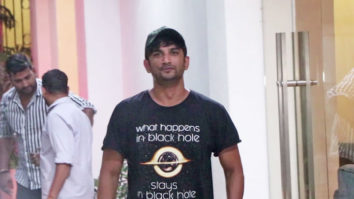 Sushant Singh Rajput spotted at Recording Studio