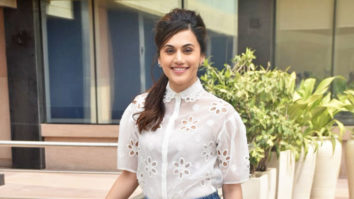 Taapsee Pannu Spotted promoting her film Game Over