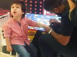 Taimur Ali Khan getting a tattoo at AbRam Khan’s birthday is ohh-so-cute and we can’t stop adoring this little one!